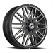 XF Off-Road XF-240 Dually Front 20x8.25 8x210 +110 Cb 154.3 Gloss Black & Milled