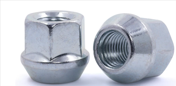 OPEN LUGNUT 12X1.5 CHROME BULGE ACORN .84"