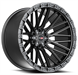 Vortek VRT-608 APOLLO 17x9 6x135 6x139.7 -12 Cb 106.1 Matte Black