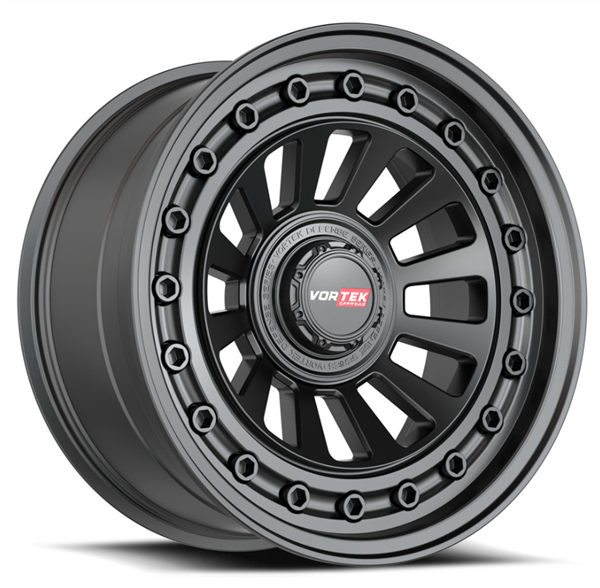 Vortek VRD-702 RADAR 18x9 5x139.7 5x150 +12 Cb 110.3 Matte Black (5x150 BP must open Cb)
