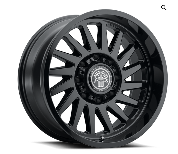 THRET OMEGA 902 20X10 6X139.7 -21MM 106.1MM GLOSS BLACK