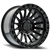 ARENA A101 MESA 17X9 6X135 -12MM SATIN BLACK CENTER GLOSS BLACK LIP