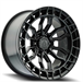 ARENA A102 RECON 17X9 6X135 -12MM SATIN BLACK