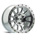 ARENA A105 AMMO 17X9 5X127 0MM GLOSS SILVER MACHINED