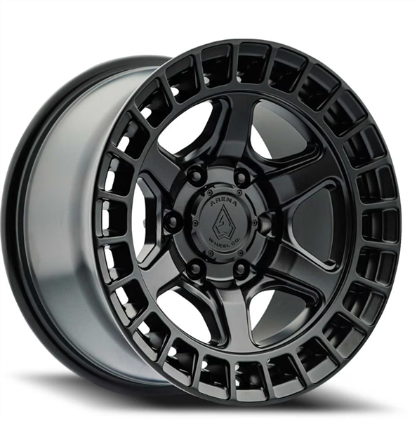 ARENA A107 TORQUE 17X9 6X135 -12MM SATIN BLACK