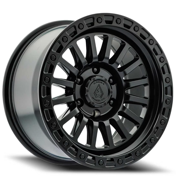 ARENA A108 TROPHY 17X9 6X139.7 1MM SATIN BLACK