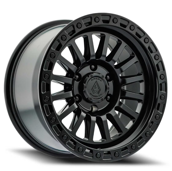 ARENA A108 TROPHY 17X9 6X135 1MM SATIN BLACK