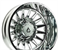ARENA A110 RIVAL DUALY REAR 20X8.25 8X165.1 -239MM MILLED AND POLISHED