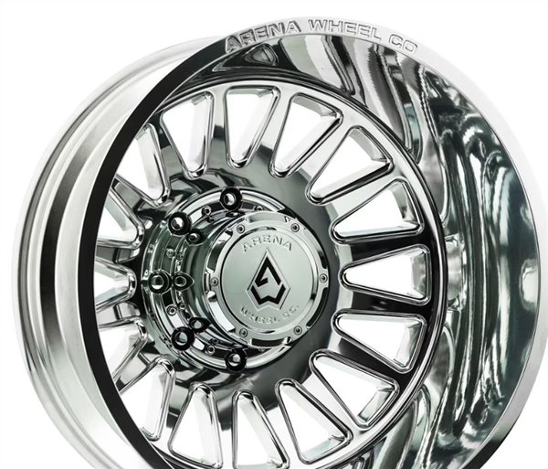 ARENA A110 RIVAL DUALY REAR 20X8.25 8X165.1 -239MM MILLED AND POLISHED