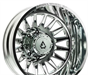 ARENA A110 RIVAL DUALY REAR 20X8.25 8X165.1 -239MM MILLED AND POLISHED