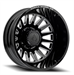 ARENA A110 RIVAL DUALY REAR 20X8.25 8X200 -202MM GLOSS BLACK AND MILLED