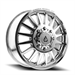 ARENA A110 RIVAL DUALY FRONT 20X8.25 8X210 105MM MILLED AND POLISHED