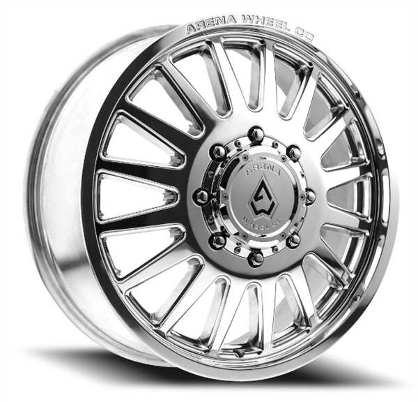 ARENA A110 RIVAL DUALY FRONT 22X8.25 8X210 105MM MILLED AND POLISHED