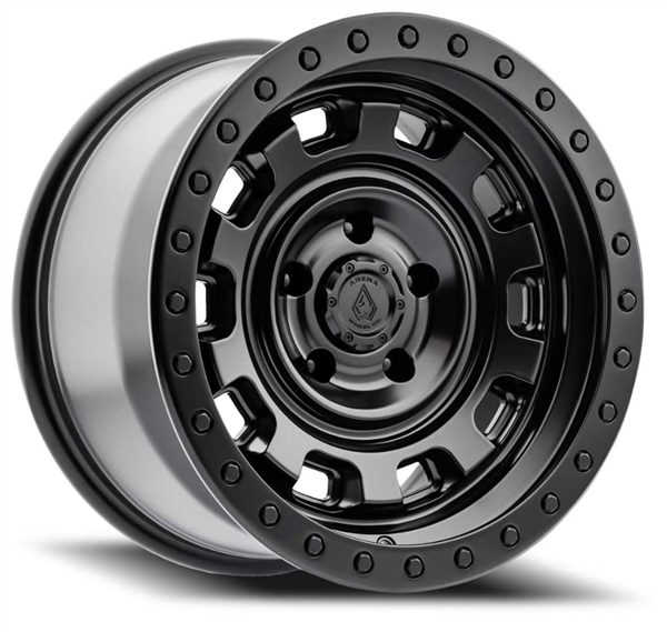 ARENA A112 GUNNER 17X9 5X127 0MM SATIN BLACK