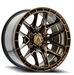 ARENA A114 BATTLE 20X12 6X135 -44MM SMOKED BRONZE TINT CLEAR