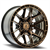 ARENA A114 BATTLE 22X10 6X139.7 -18MM SMOKED BRONZE TINT CLEAR