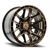 ARENA A114 BATTLE 22X10 6X139.7 15MM SMOKED BRONZE TINT CLEAR