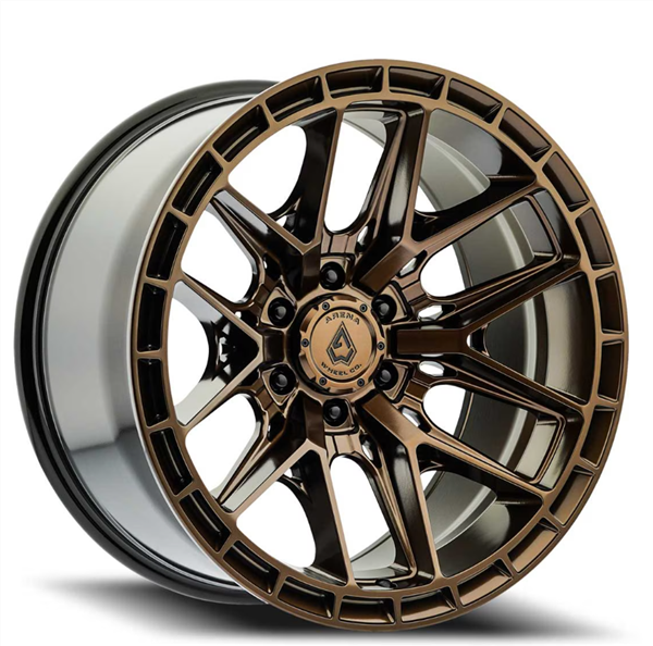 ARENA A114 BATTLE 22X10 6X135 -18MM SMOKED BRONZE TINT CLEAR