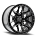 ARENA A114 BATTLE 22X10 6X135 15MM SATIN BLACK