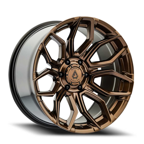ARENA A116 COBRA 20X10 6X139.7 -18MM SMOKED BRONZE TINT CLEAR