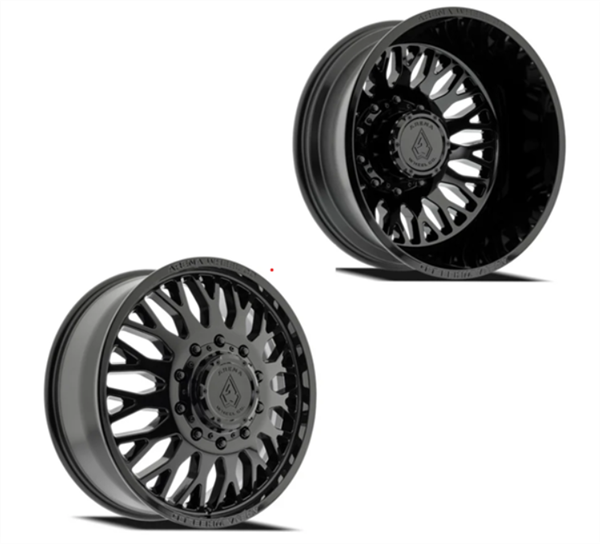 ARENA A121 MONARCH DULLY REAR 22X8.25 8X210 105 8.76 154.29 GLOSS BLACK