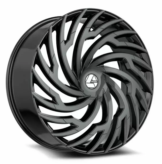 Azara AZA-536 22x8.5 5x112 5x114.3 +38 Cb 74.1 Gloss Black