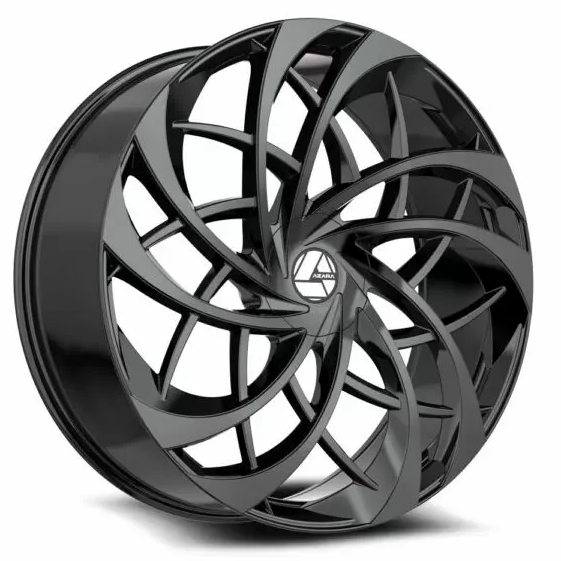 Azara AZA-540 18x8 5x100 5x114.3 +35 Cb 74.1 Gloss Black