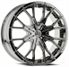 Cavallo CLV-36 22x9.5 5x115 5x120 +15 Cb 74.1 Nano Chrome