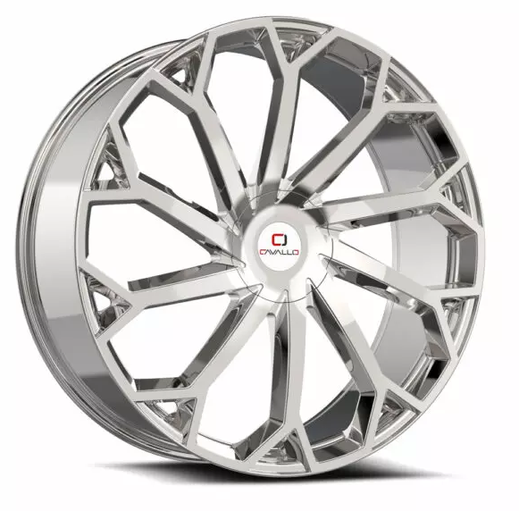 Cavallo CLV-51 18x8.0 5x100 5x114.3 +35 Cb 74.1 Nano Chrome