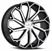 Cavallo CLV-51 18x8.0 5x114.3 5x120 +35 Cb 74.1 Gloss Black & Machined