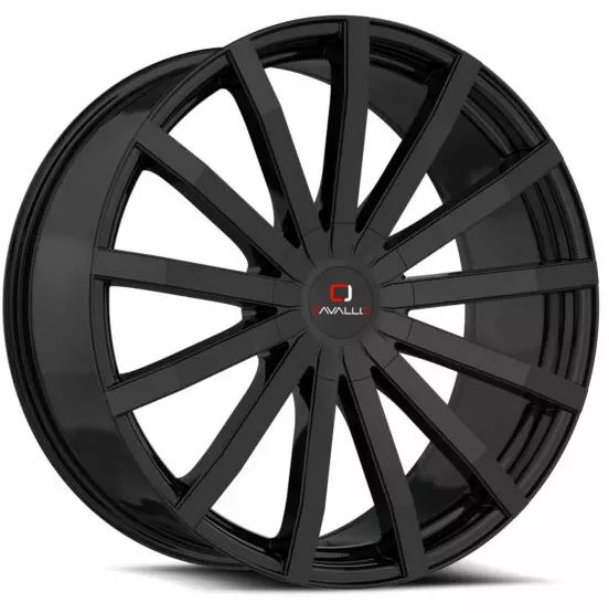 Cavallo CLV-52 18x8.0 5x100 5x114.3 +35 Cb 74.1 Gloss Black