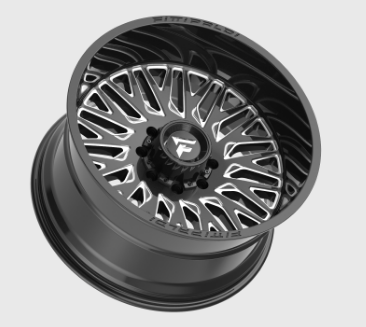 FITTIPALDI OFFROAD FA07BM 22X12, PCD 6X135/6X5.50, ET -44, CB 106.2-GLOSS BLACK MILLED