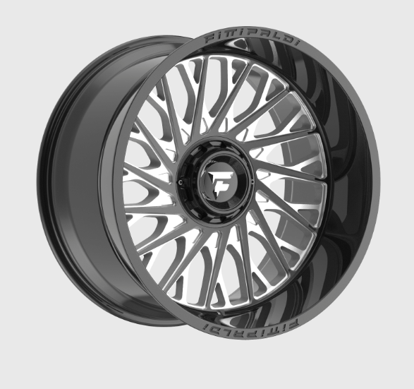 FITTIPALDI OFFROAD FA08BM 22X12, PCD 5X5.00/5X5.50, ET -44, CB 78.1-GLOSS BLACK MILLED