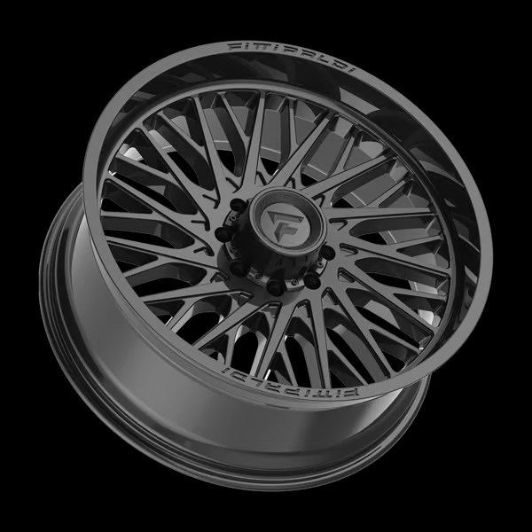 FITTIPALDI OFF ROAD FA08 24X10, ET -19, PCD 8X180, CB 124.3-GLOSS BLACK MILLED