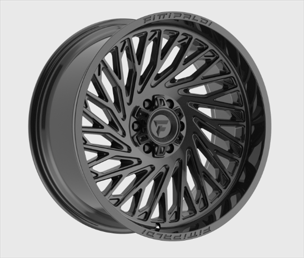 FITTIPALDI OFF ROAD FA15B 24X10, ET +00, PCD 8X6.50, CB 125.2-GLOSS BLACK