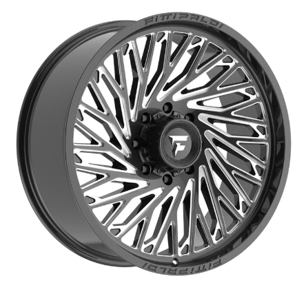 FITTIPALDI OFF ROAD FA15BM 24X10, ET +00, PCD 8X180, CB 124.3-GLOSS BLACK MILLED
