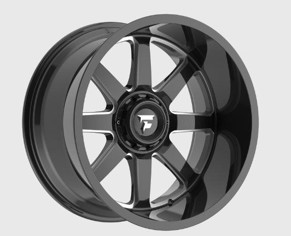 FITTIPALDI OFF ROAD FA16BM 22X12, ET -51, PCD 5X5.50/5X150, CB 110.2-GLOSS BLACK MILLED