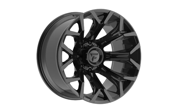 FITTIPALDI OFF ROAD FA21B 22X12, ET -44, PCD 8X165.1, CB 125.2-GLOSS BLACK