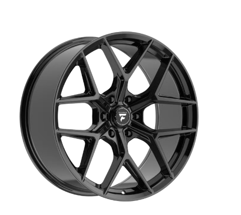 FITTIPALDI WHEELS FS374B 22X9.5, ET +25, PCD 6X135, CB 87.1-GLOSS BLACK