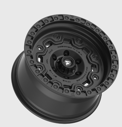 FITTIPALDI OFFROAD FT100SB 17X9, PCD 6X5.50, ET -12, CB 106.2-SATIN BLACK