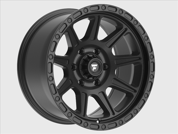 FITTIPALDI OFF ROAD FT104SB 20X9, ET +18, PCD 6X5.50, CB 106.2-SATIN BLACK