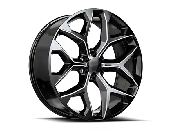 OE. Revolution G-09 20X9 6X139.7 +24 Cb 78.1 Gloss Black & Milled