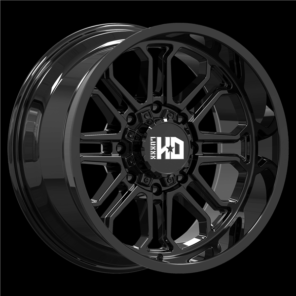 LHD35 20X10 8X180 -19 124.2 Gloss Black