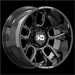 LHD39 20X10 8X165 -19 125.1 Gloss Black Milled