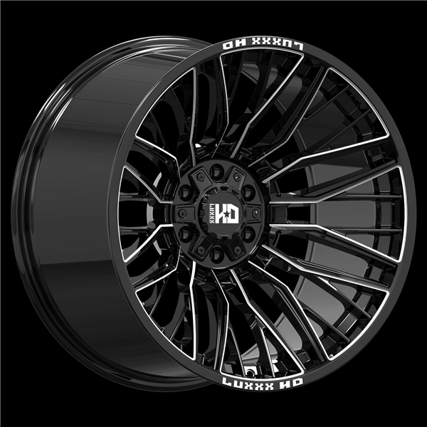 LHD44 20X10 6135/139.7 -19 106.1 Gloss Black Milled