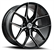 Pinnacle P204 Splendent 22x10.5 5x112 +40mm Black/Milled Wheel