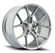 SELECT S102 ALPINE 20x9 ALPINE 5x112 20 CB66.53 GLOSS SILVER BRUSHED