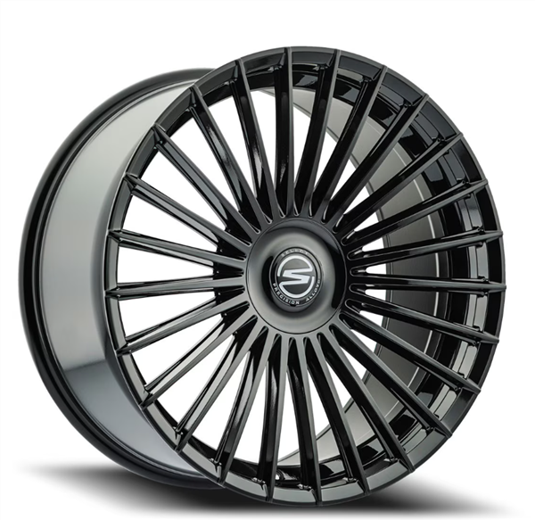 SELECT S103 BRISTOL 24x10 BRISTOL 5x120 20 6.26 72.54 GLOSSY BLACK