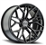 SELECT S105 SYNDICATE 20x10.5 SYNDICATE 5x112 38 7.27 66.53 GLOSSY BLACK MACHINED DDT FACE AND LIP