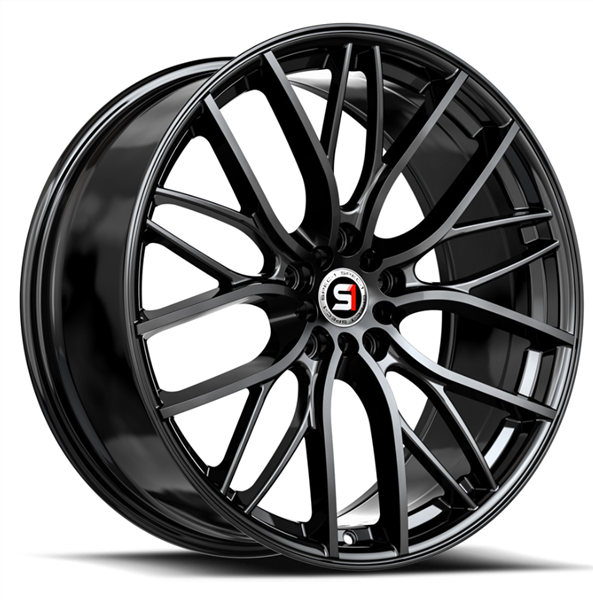 Spec-1 SP-61 17x8.0 4x100 4x114.3 +42 Cb 73.1 Gloss Black